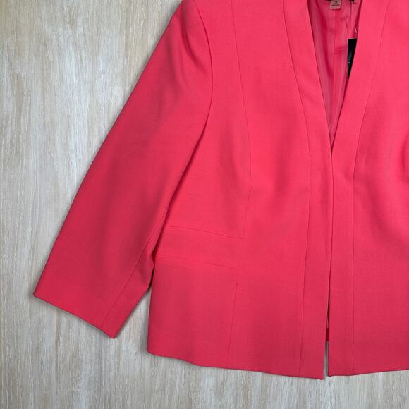 NWT Black Label by Evan Picone Coral Elegant Chic Work Business Casual Blazer 18 - Picture 5 of 15